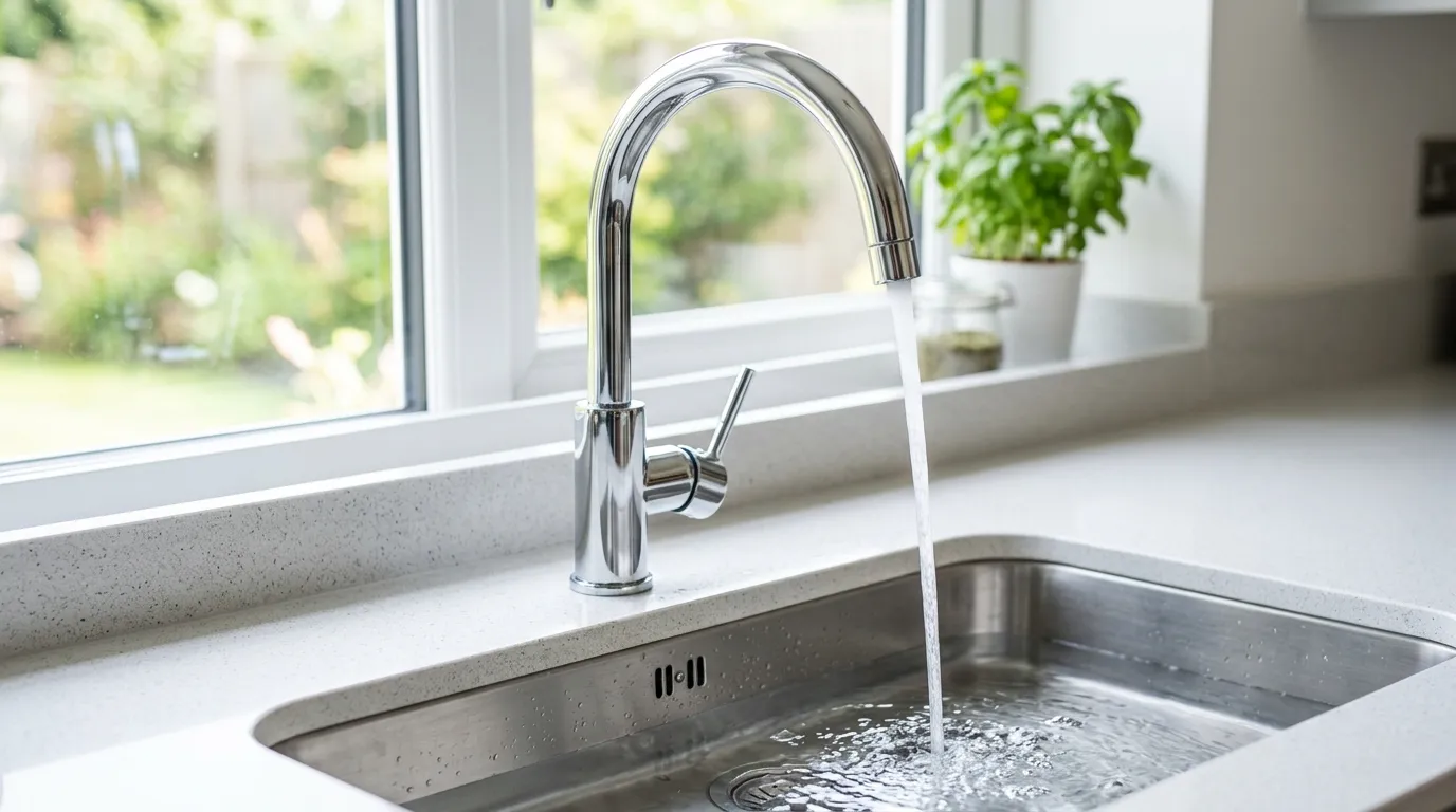 Local Plumbing Master Pros same day plumber fixing a faucet in St. Francisville, MO